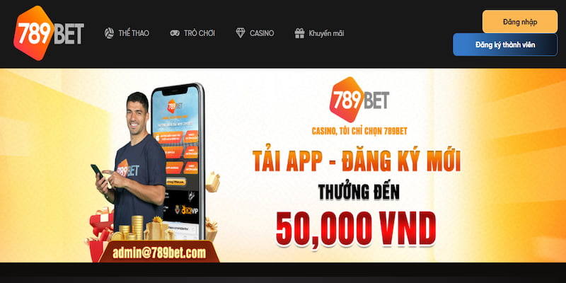 Giao diện thân thiện và dễ sử dụng của 789 BET